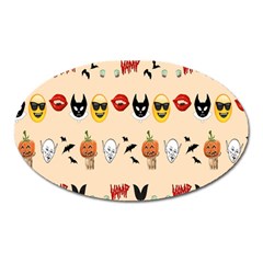 Halloween Oval Magnet by Sparkle