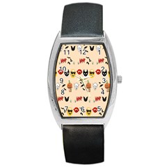 Halloween Barrel Style Metal Watch by Sparkle