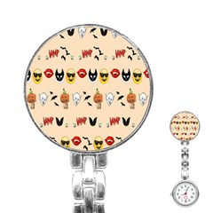 Halloween Stainless Steel Nurses Watch by Sparkle