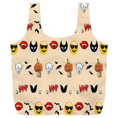 Halloween Full Print Recycle Bag (xxxl) by Sparkle