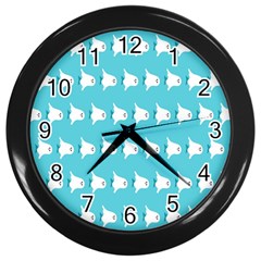 Halloween Wall Clock (black) by Sparkle