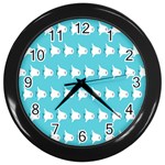 Halloween Wall Clock (Black) Front