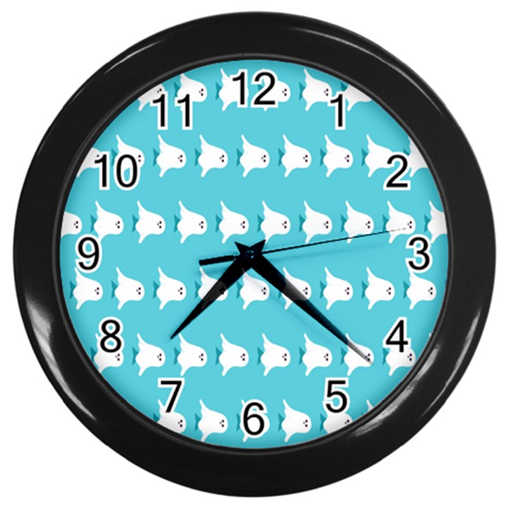 Halloween Wall Clock (Black)