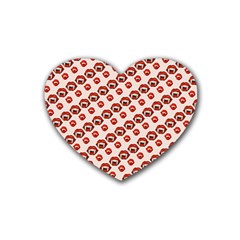 Halloween Heart Coaster (4 pack) 