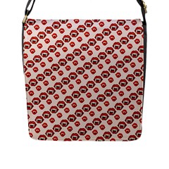 Halloween Flap Closure Messenger Bag (L)