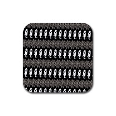 Halloween Rubber Coaster (square)  by Sparkle