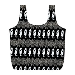 Halloween Full Print Recycle Bag (l) by Sparkle