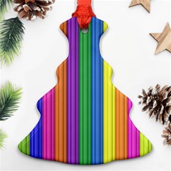 Colorful Spongestrips Ornament (christmas Tree)  by Sparkle