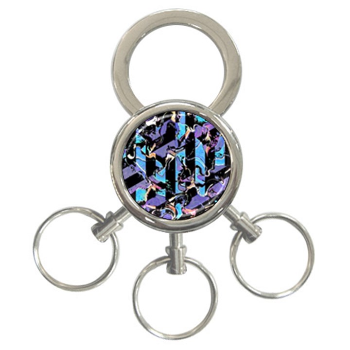 Eyesore  3-Ring Key Chain