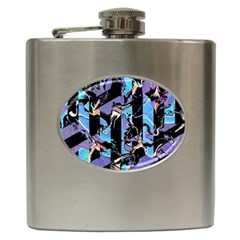 Eyesore  Hip Flask (6 Oz) by MRNStudios