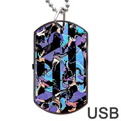 Eyesore  Dog Tag Usb Flash (one Side) by MRNStudios