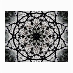 Evil Mandala  Small Glasses Cloth by MRNStudios