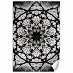 Evil Mandala  Canvas 24  X 36  by MRNStudios