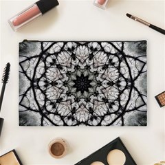 Evil Mandala  Cosmetic Bag (large) by MRNStudios