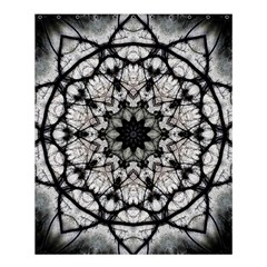 Evil Mandala  Shower Curtain 60  X 72  (medium)  by MRNStudios