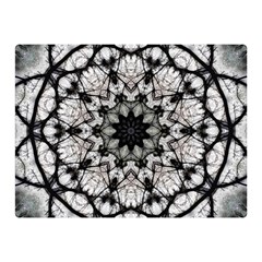 Evil Mandala  Double Sided Flano Blanket (mini)  by MRNStudios