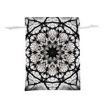 Evil Mandala  Lightweight Drawstring Pouch (L) Front