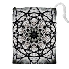 Evil Mandala  Drawstring Pouch (4xl) by MRNStudios