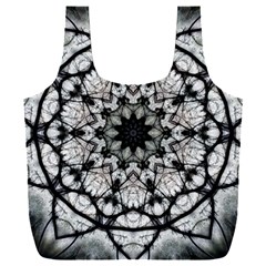 Evil Mandala  Full Print Recycle Bag (xxl) by MRNStudios