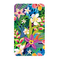 Colorful Floral Pattern Memory Card Reader (rectangular) by designsbymallika