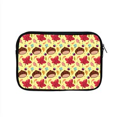 Cute Leaf Pattern Apple MacBook Pro 15  Zipper Case