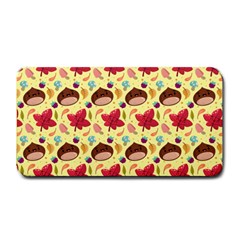 Cute Leaf Pattern Medium Bar Mats by designsbymallika