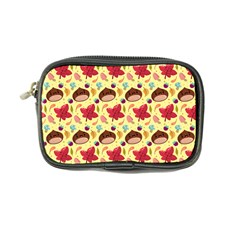 Cute Leaf Pattern Coin Purse by designsbymallika