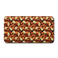 Autumn Leaves Orange Pattern Medium Bar Mats by designsbymallika