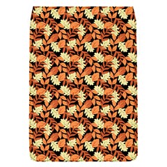 Autumn Leaves Orange Pattern Removable Flap Cover (s) by designsbymallika