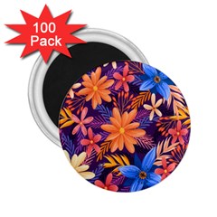 Colourful Print 5 2 25  Magnets (100 Pack)  by designsbymallika