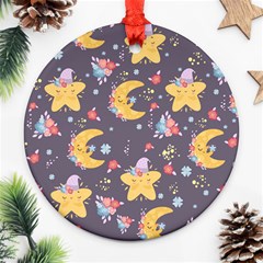 Goodnight Ornament (round) by designsbymallika