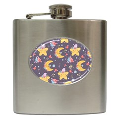 Goodnight Hip Flask (6 Oz) by designsbymallika