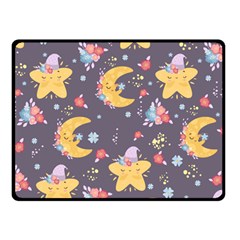 Goodnight Fleece Blanket (small) by designsbymallika