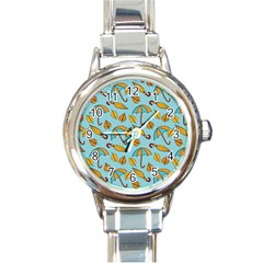 New Season Umbrella Round Italian Charm Watch by designsbymallika