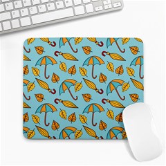 New Season Umbrella Large Mousepads by designsbymallika