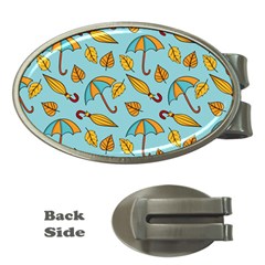 New Season Umbrella Money Clips (oval)  by designsbymallika