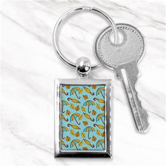 New Season Umbrella Key Chain (rectangle) by designsbymallika