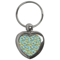 New Season Umbrella Key Chain (heart) by designsbymallika