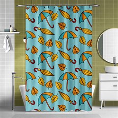 New Season Umbrella Shower Curtain 48  X 72  (small)  by designsbymallika