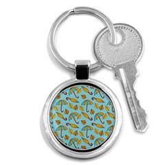 New Season Umbrella Key Chain (round) by designsbymallika