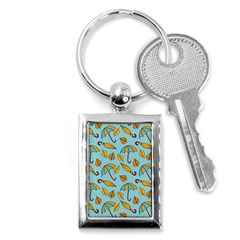 New Season Umbrella Key Chain (rectangle) by designsbymallika