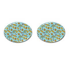 New Season Umbrella Cufflinks (oval) by designsbymallika