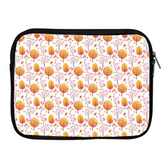 Orange Pink Tree Pattern Apple Ipad 2/3/4 Zipper Cases by designsbymallika