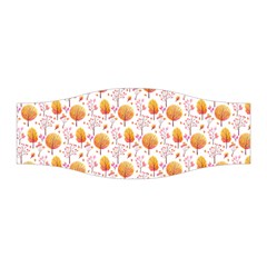 Orange Pink Tree Pattern Stretchable Headband by designsbymallika