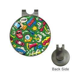 Cartoon Pattern Hat Clips With Golf Markers by designsbymallika