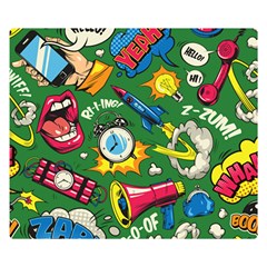 Cartoon Pattern Double Sided Flano Blanket (small)  by designsbymallika