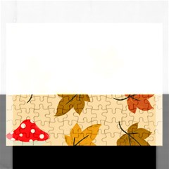 Autumn Leaves Rectangular Jigsaw Puzzl by DithersDesigns