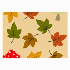 Autumn Leaves Large Glasses Cloth by DithersDesigns