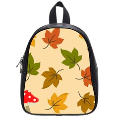 Autumn Leaves School Bag (small) by DithersDesigns