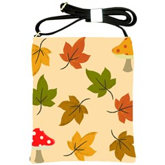 Autumn Leaves Shoulder Sling Bag